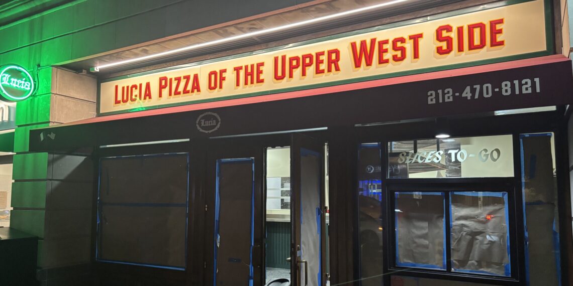 Lucia Pizza Reveals Upper West Side Opening Date: See Inside the Shop