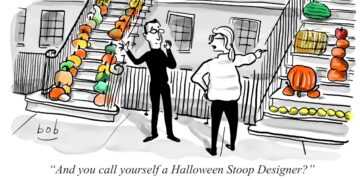 WSR Cartoon: Failed Fall Upper West Side Curb Appeal